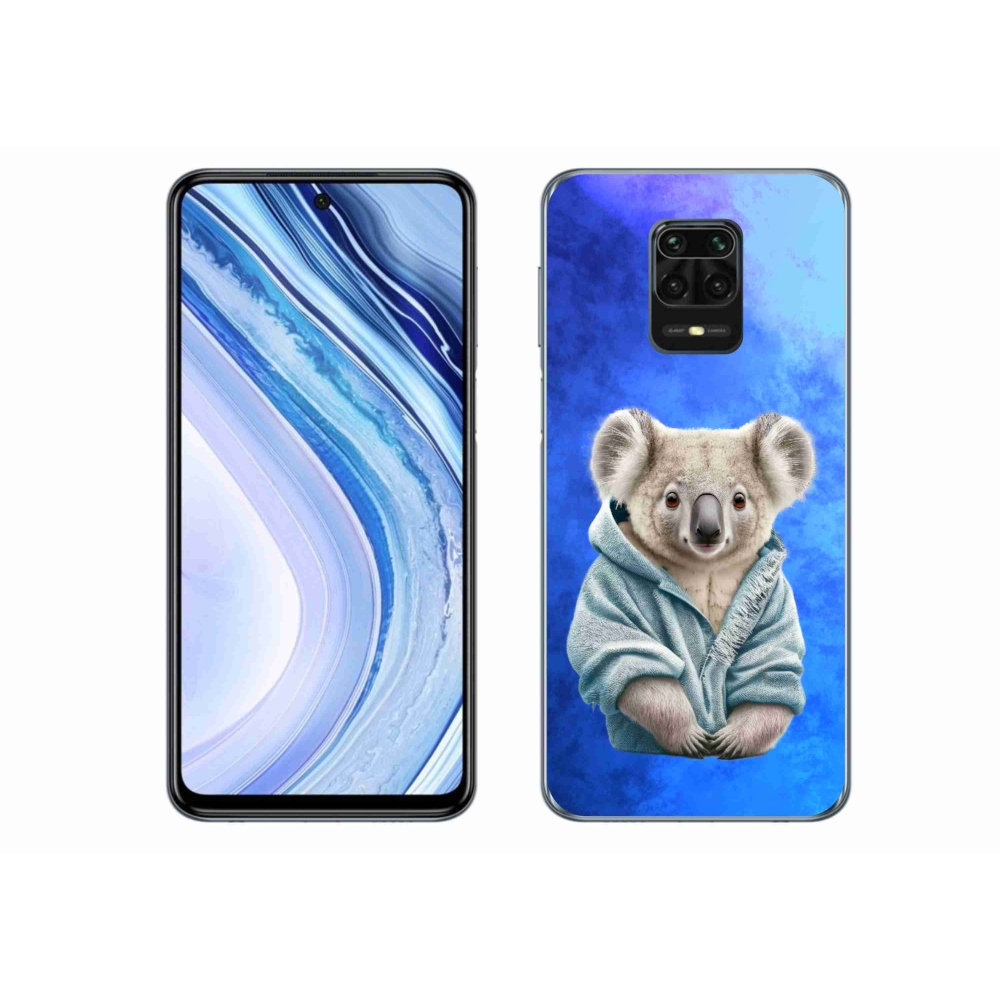 Gél borítás mmCase a Xiaomi Redmi Note 9S-hez - koala pulóverben