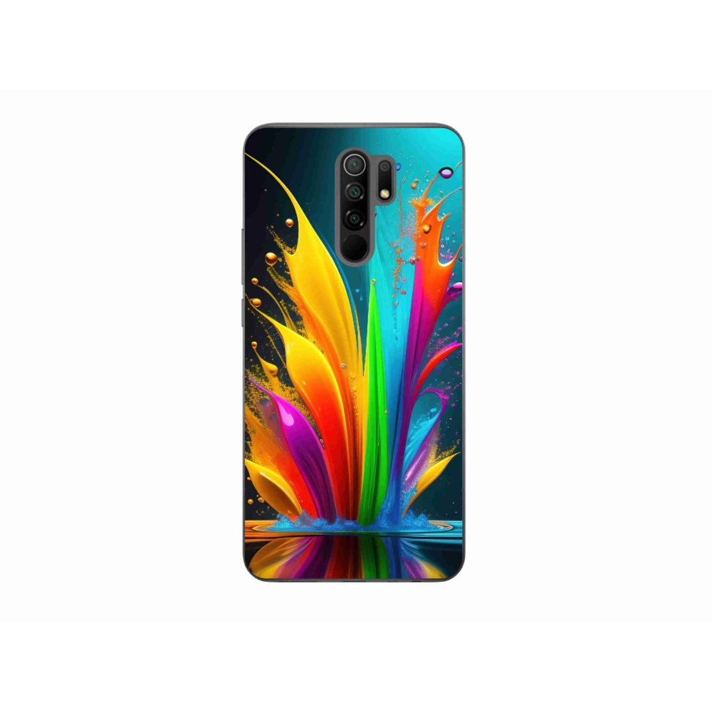 Gél borítás mmCase a Xiaomi Redmi 9-hez - absztrakt motívum 1