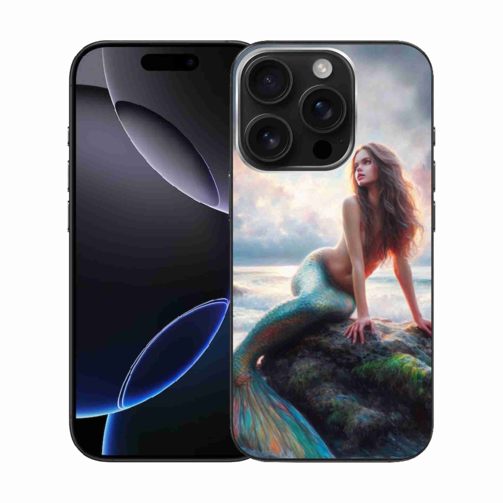 Zselés borítás mmCase iPhone 16 Pro készülékhez - sellő