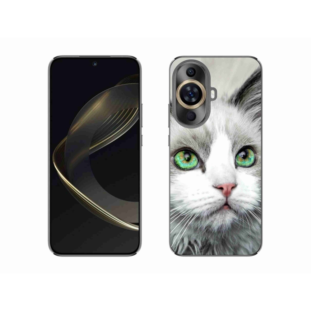 Gél borítás mmCase a Huawei Nova 11-hez - macskaszemmel nézet