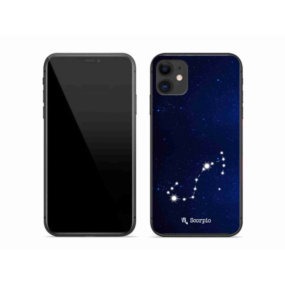 Gél borítás mmCase iPhone 11 készülékhez - Skorpió csillagkép
