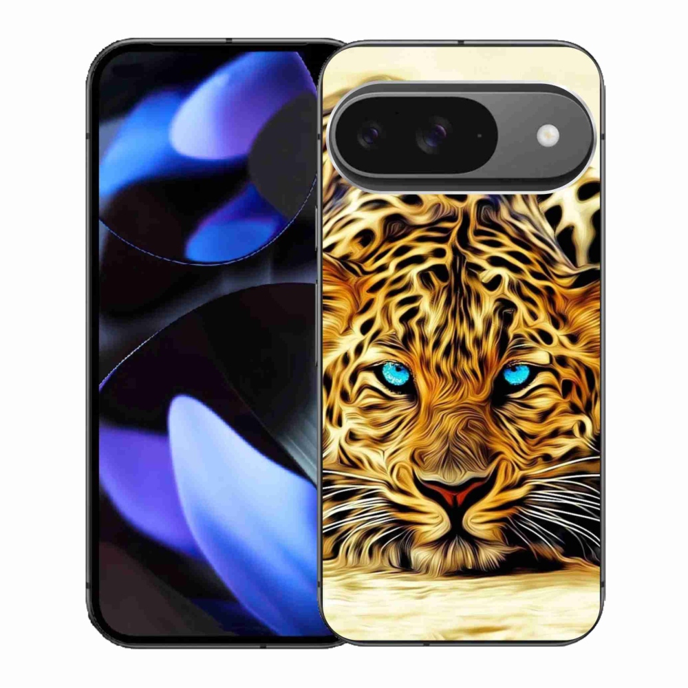Gél borítás mmCase a Google Pixel 9/9 Pro készülékhez - rajzfilm tigris