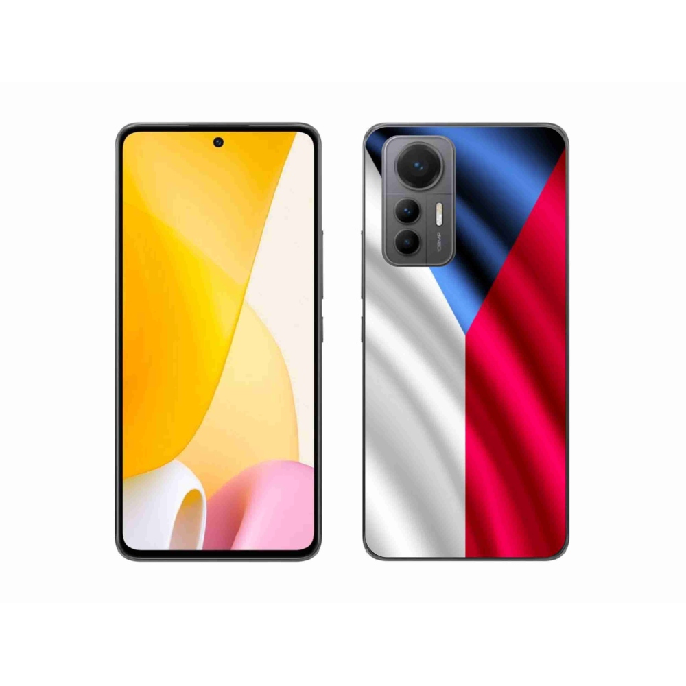 Gél borítás mmCase a Xiaomi 12 Lite számára - cseh zászló