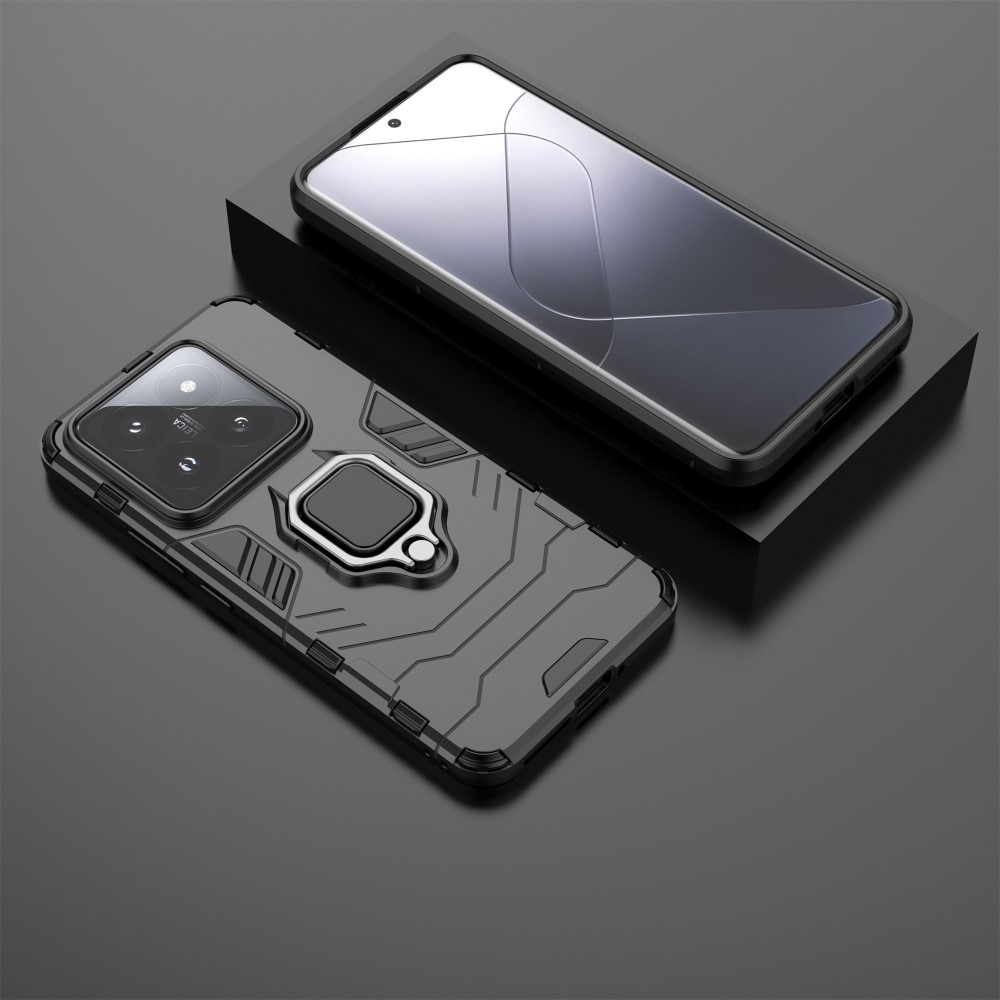 Guardy tartós borító a Xiaomi 14 Pro-hoz - fekete