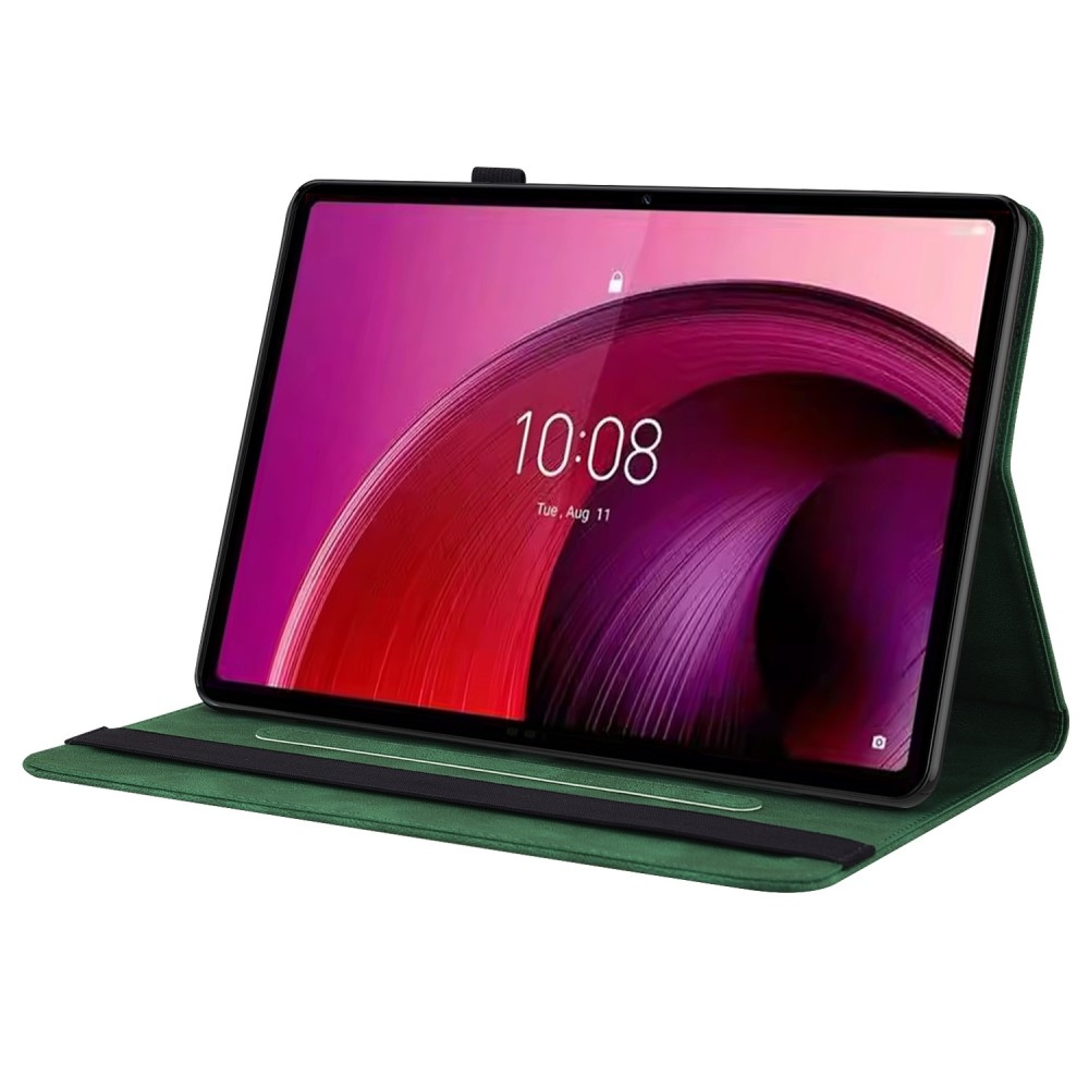 Zárható tok Lenovo Tab M10 5G - zöld