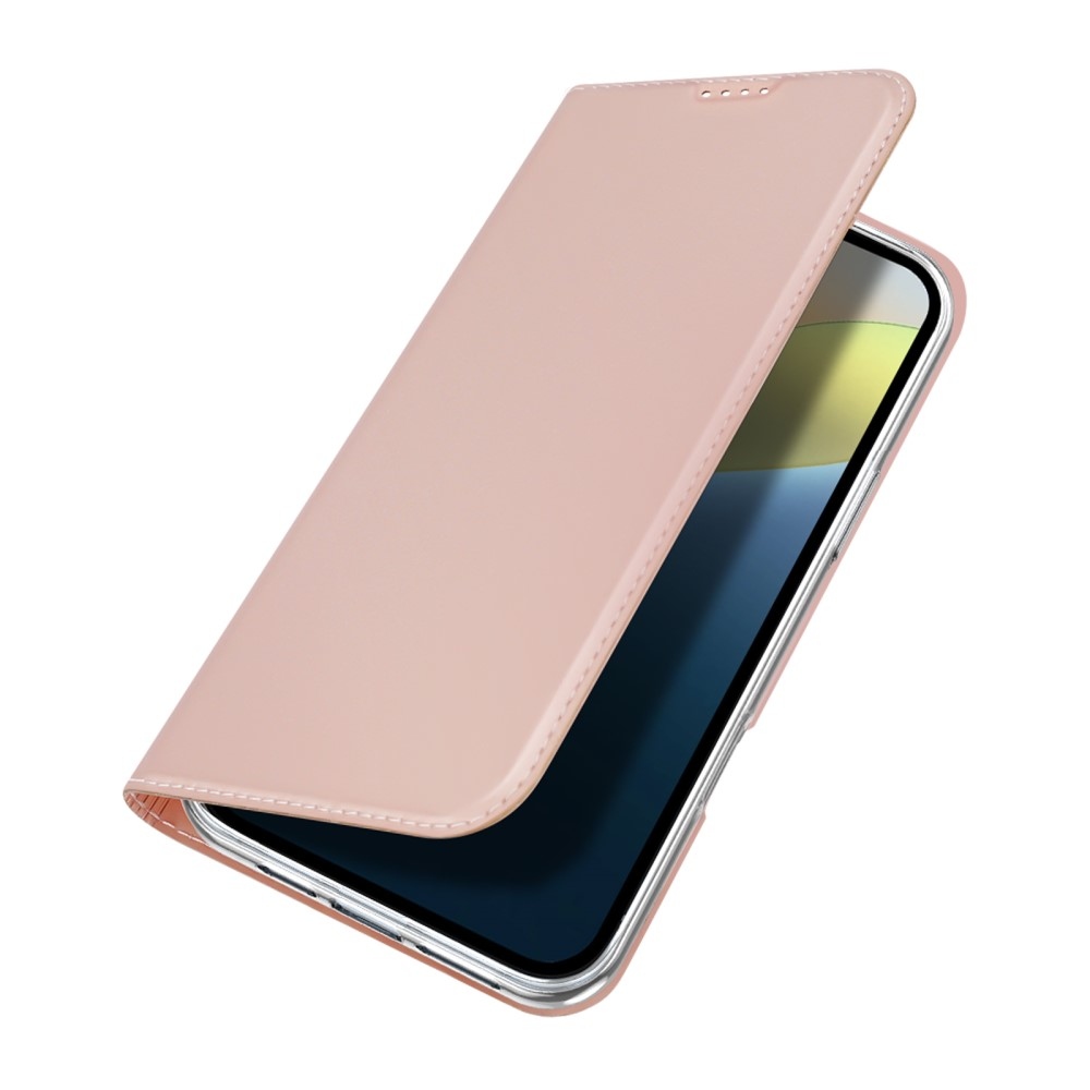 DUX könyvtáska iPhone 16-hoz - rózsaarany