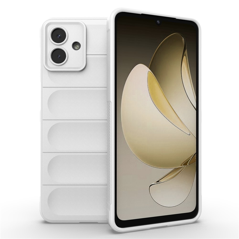 Rugg tartós zselés tok Samsung Galaxy A07 4G készülékhez - fehér