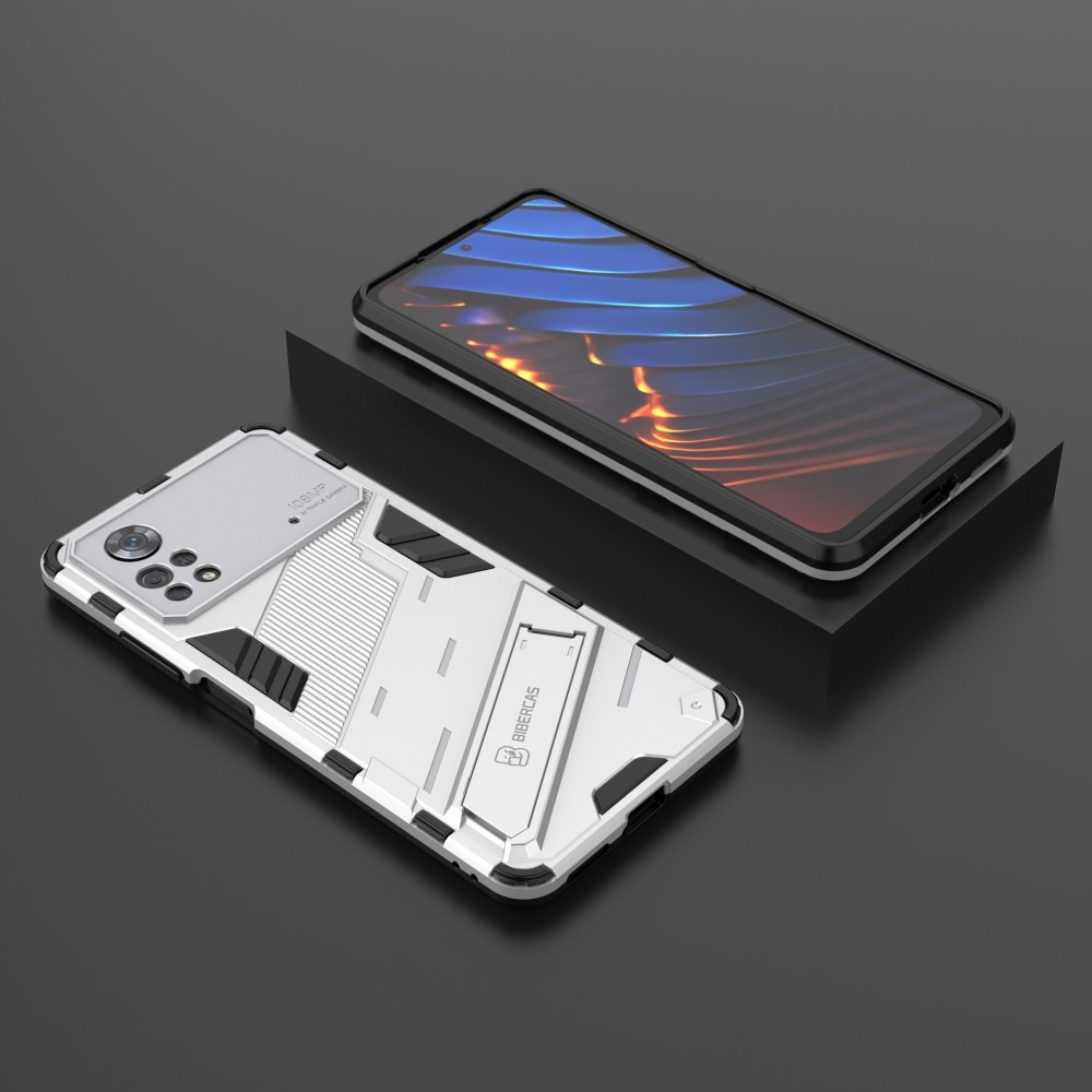 Tartós borítás Xiaomi Poco X4 Pro 5G készülékhez - fehér