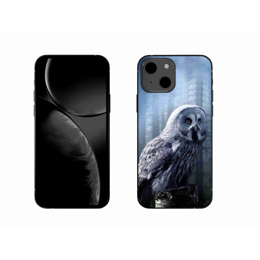 Zselés borítás mmCase iPhone 13 6.1 készülékhez - bagoly