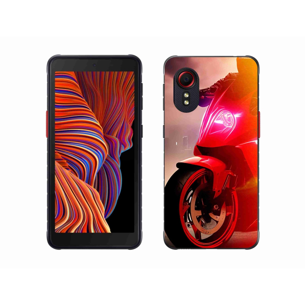 Gél borítás mmCase Samsung Galaxy Xcover 5 - motorkerékpárhoz