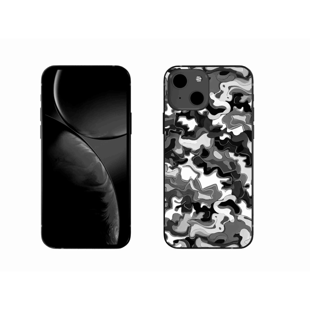Zselés borítás mmCase iPhone 13 6.1 készülékhez - terepszínű minta 3
