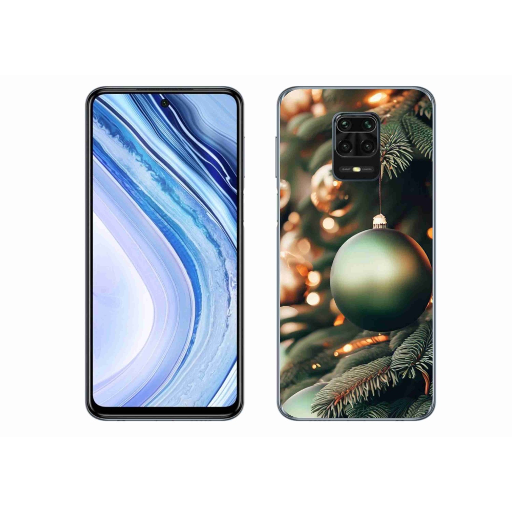 Gél borító mmCase a Xiaomi Redmi Note 9S-hez - karácsonyi dekorációk 1