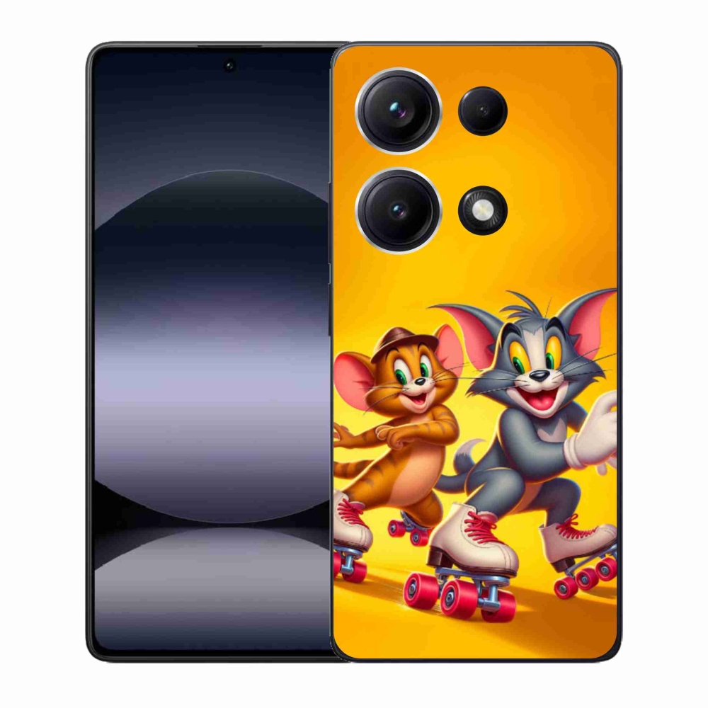 Gél borítás mmCase a Xiaomi Redmi Note 14S-hez - tom a jerry