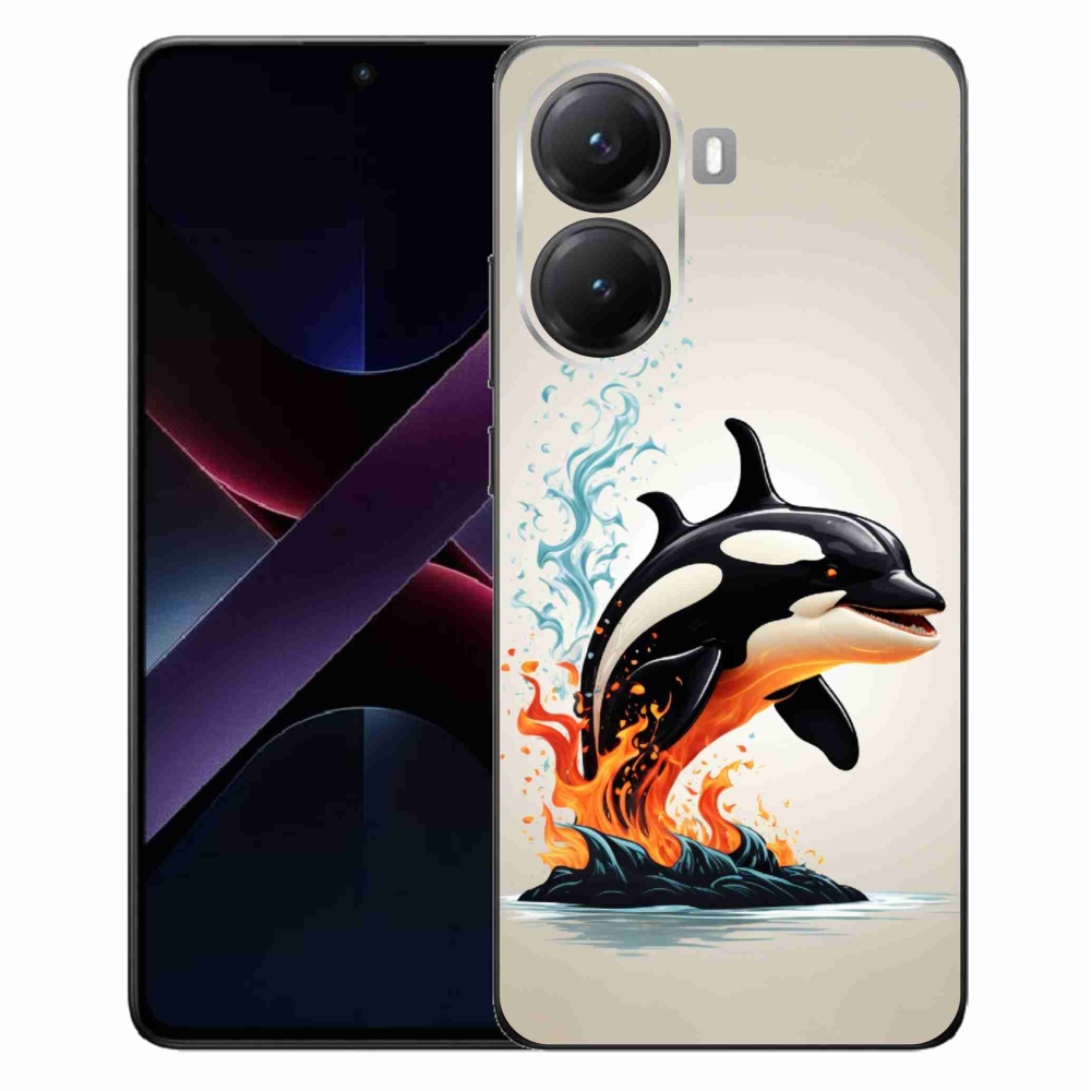 Gél borítás mmCase a Xiaomi Poco X7 Pro 5G-hez - írisz