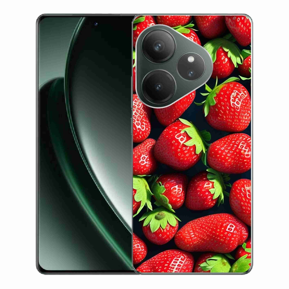Gél védőburkolat mmCase a Realme GT 6 5G/GT 6T 5G készülékhez - eper