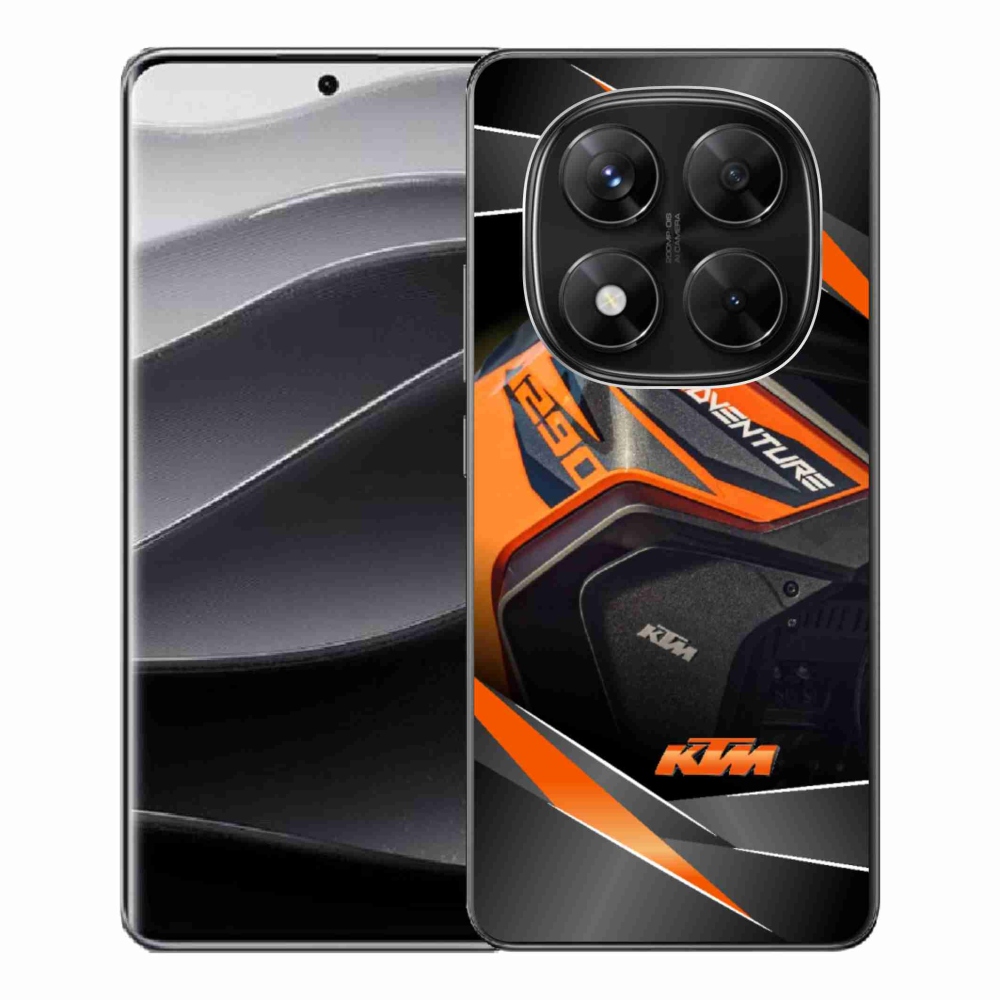 Gél borítás mmCase a Xiaomi Redmi Note 14 Pro 5G/Poco X7 5G számára - motoros ktm