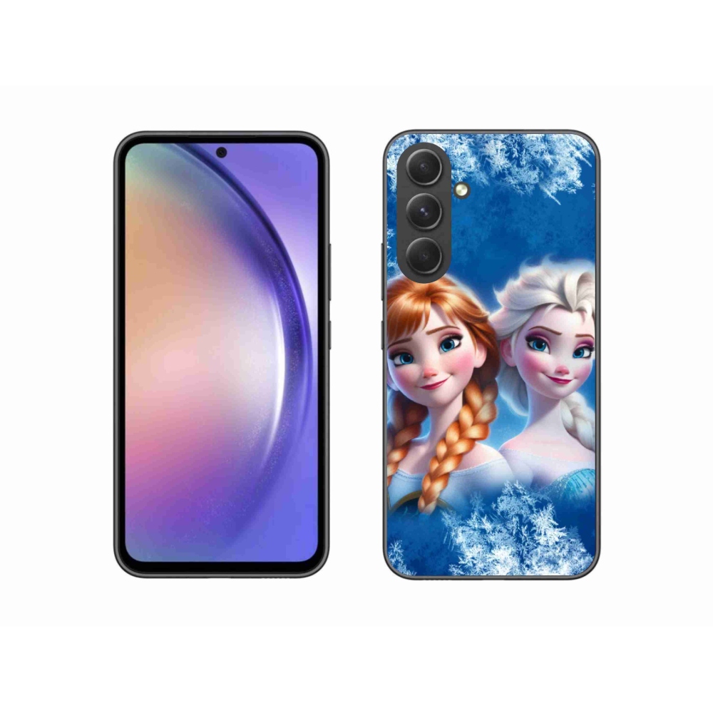 Zselés borítás mmCase Samsung Galaxy A54 5G - Ice Kingdom 2