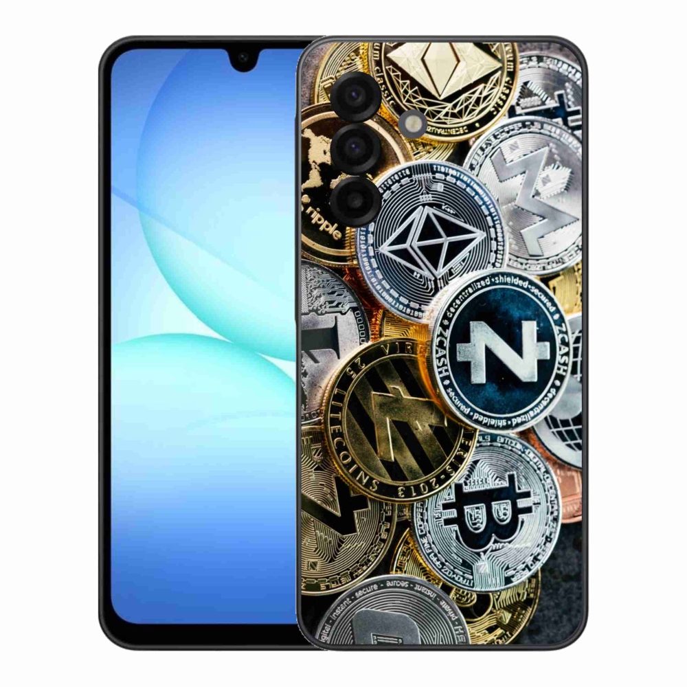 Gél borítás mmCase Samsung Galaxy A17 5G - kriptovaluták