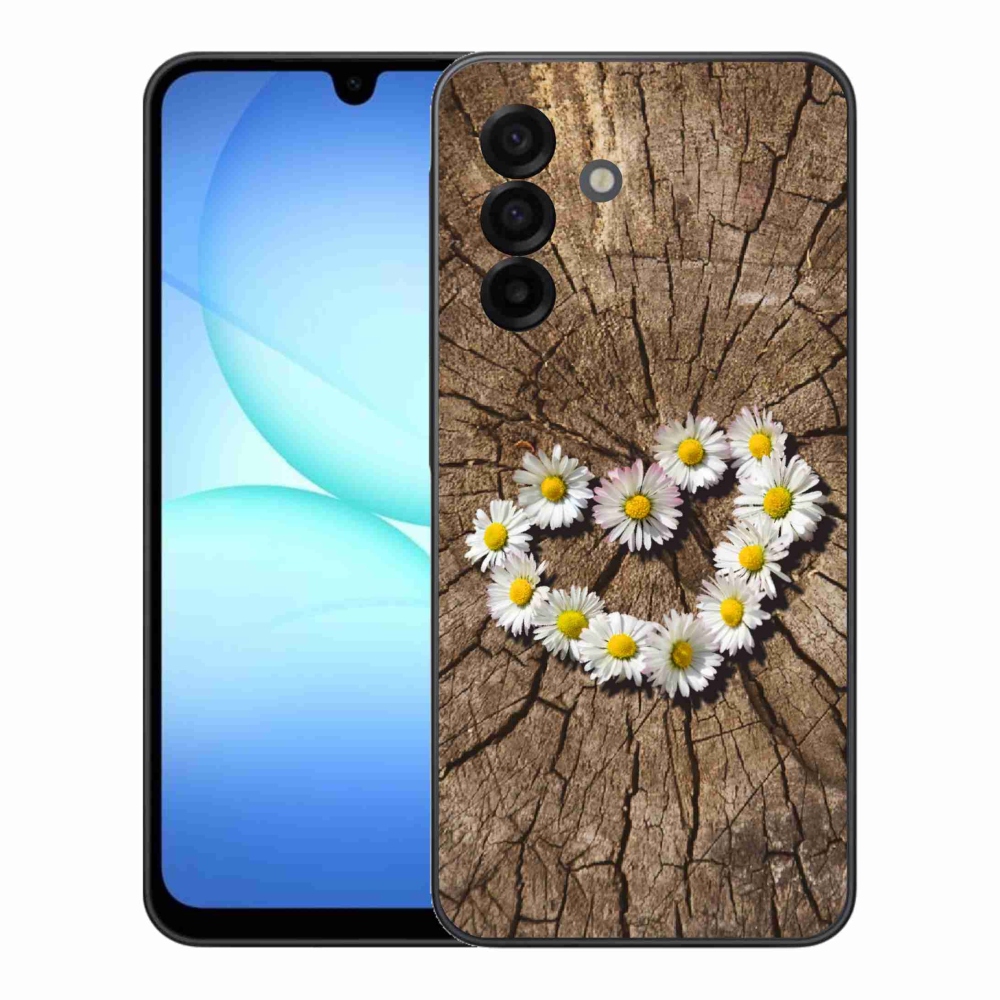 Zselés borítás mmCase Samsung Galaxy A17 5G - Százszorszépek szíve