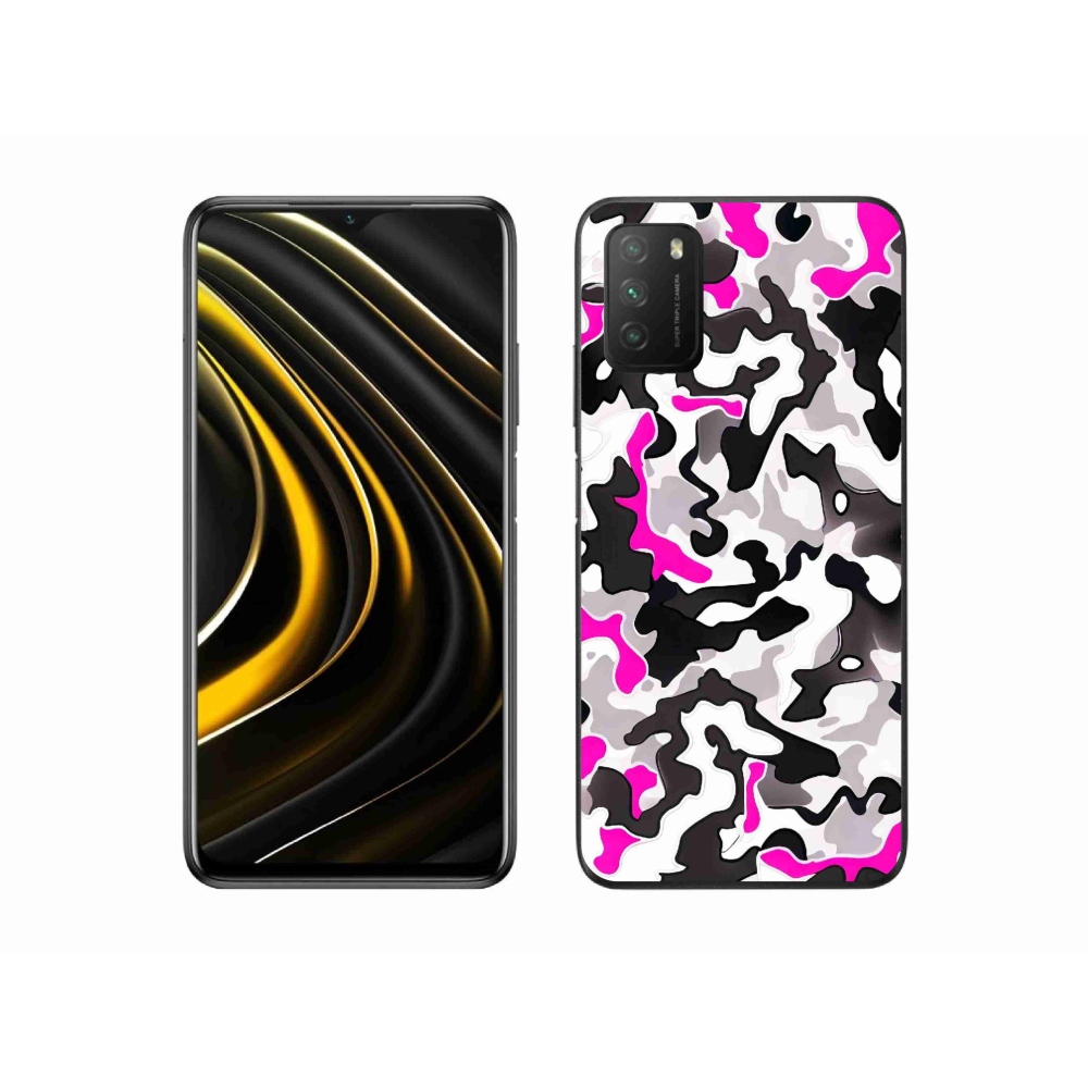 Gél borítás mmCase a Xiaomi Poco M3-hoz - álcázó minta 5