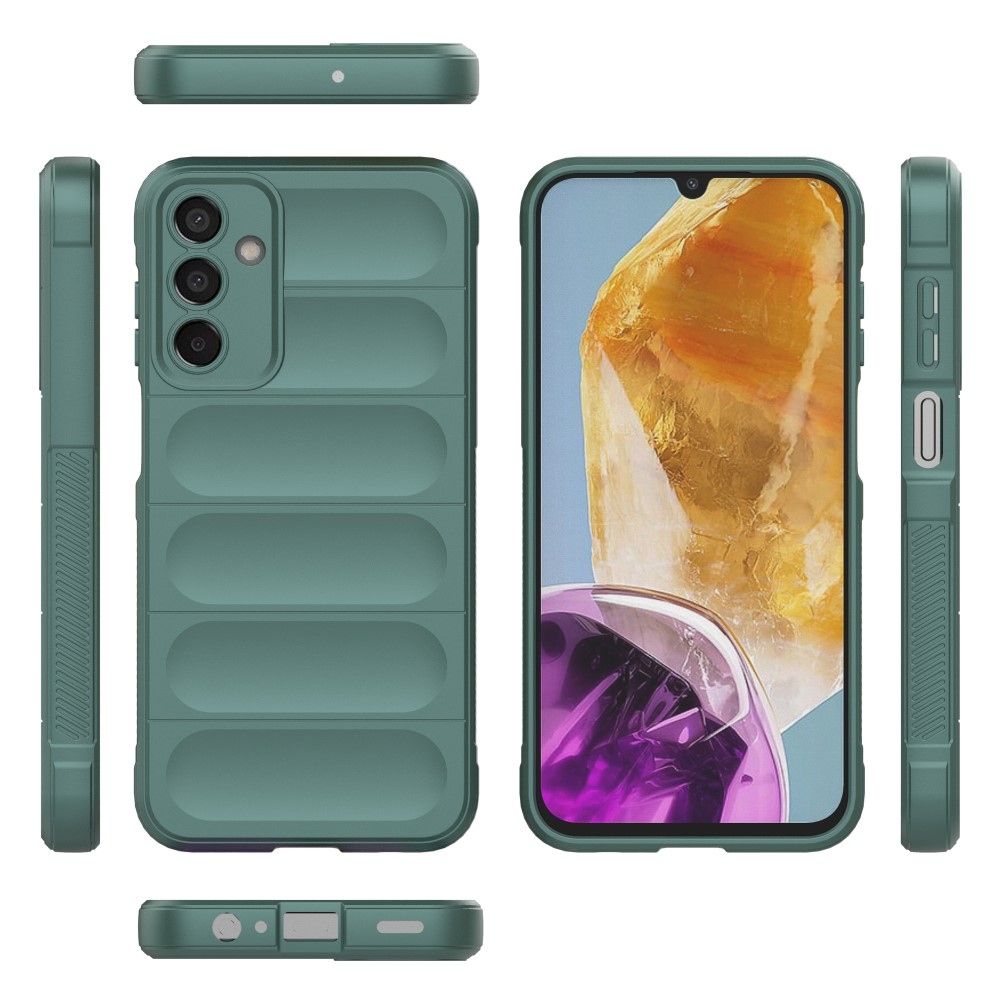 Rugg tartós zselés tok Samsung Galaxy M15 5G - zöld