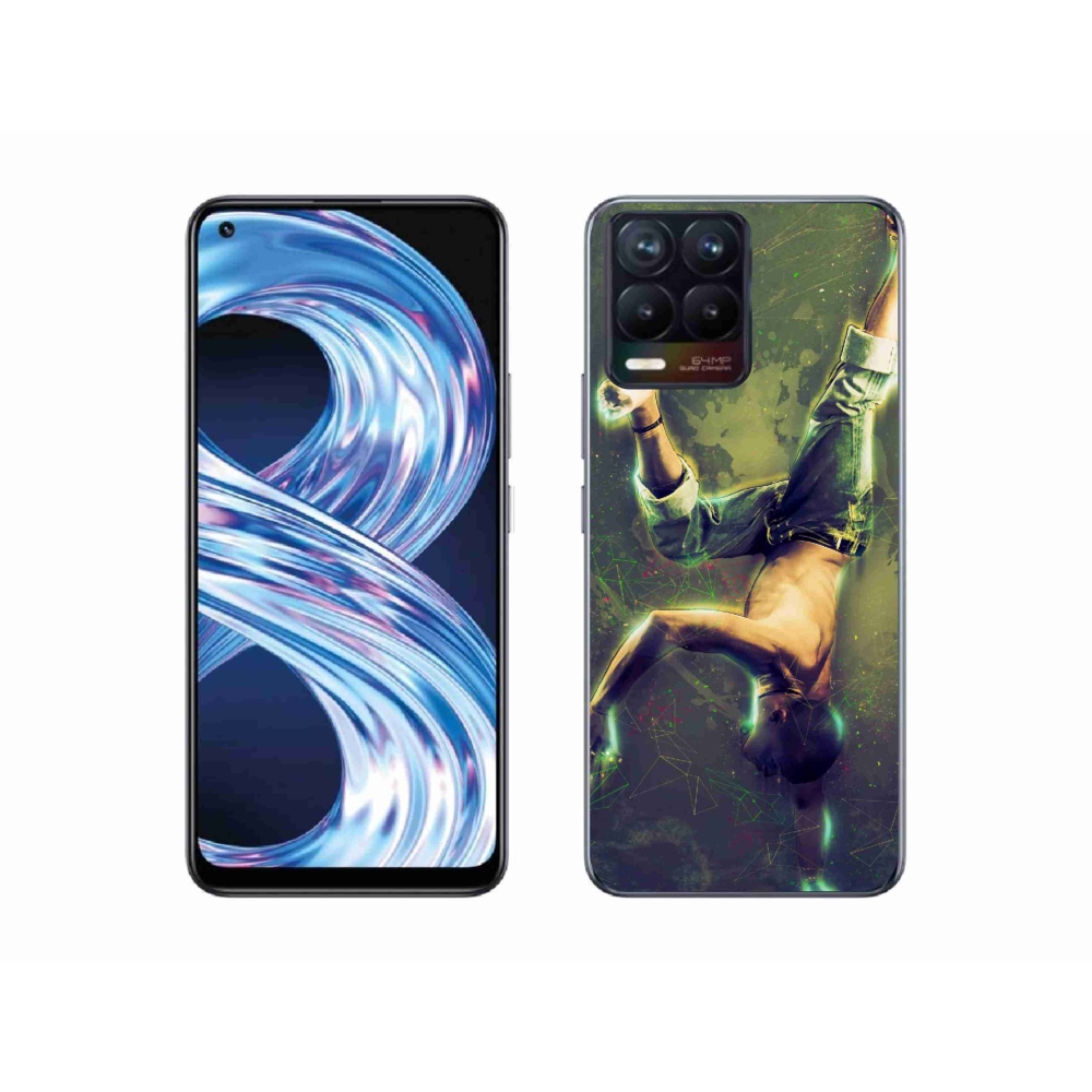 Gél borítás mmCase a Realme 8 4G-n - breakdance
