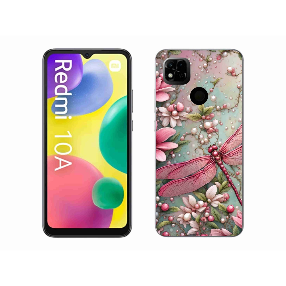 Gél borítás mmCase a Xiaomi Redmi 10A számára - szitakötő