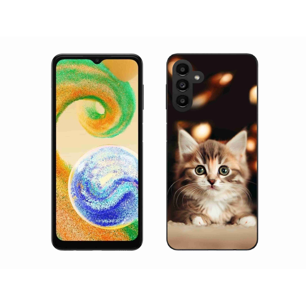 Gél borító mmCase Samsung Galaxy A04s (164.7x76.7x9.1mm) - cuki cica 2