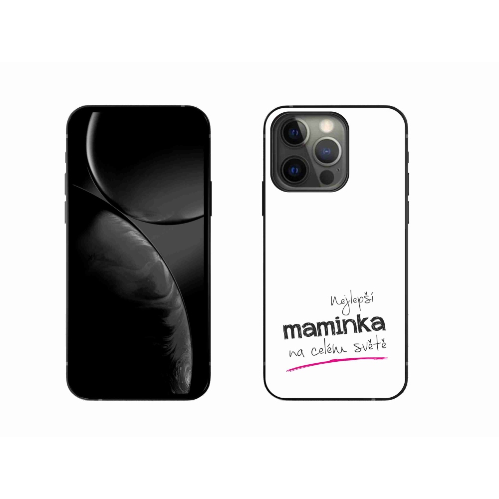 Gél borítás mmCase iPhone 13 Pro 6.1 készülékhez - Best Mom 4 Fehér háttér