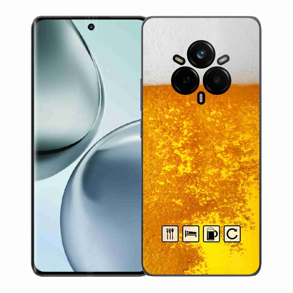 Gél borítás mmCase a Realme 14 Pro 5G számára - sör motívum 3