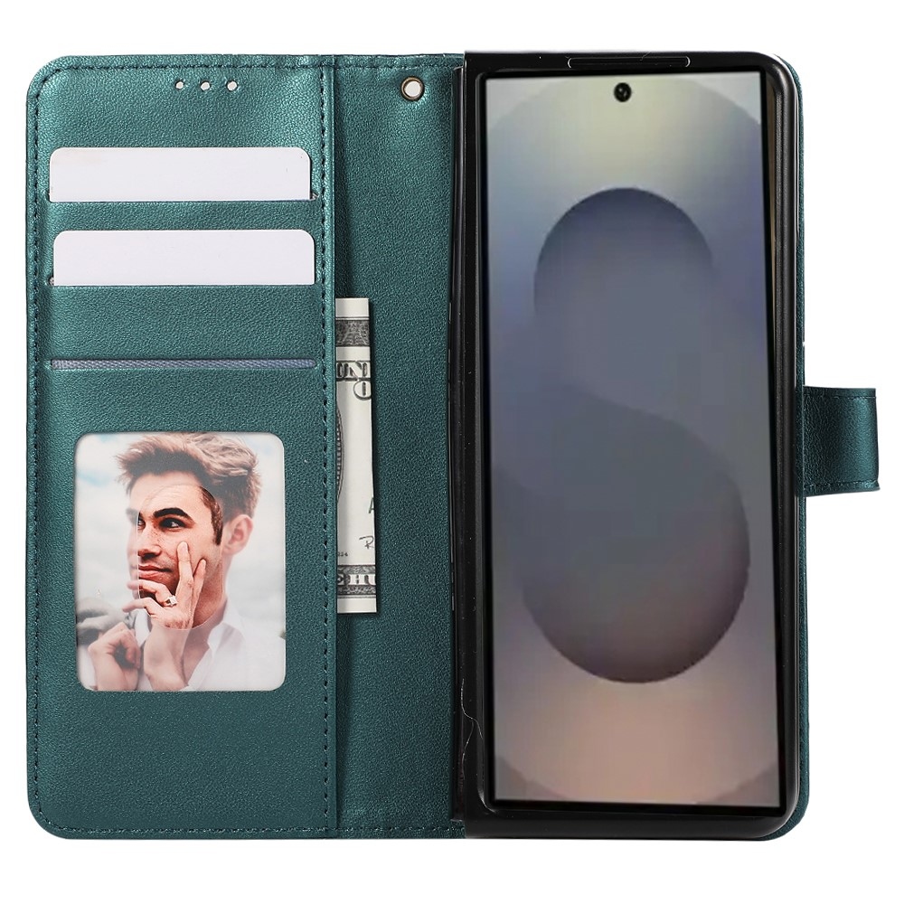 Gridy könyvtáska Samsung Galaxy Z Fold7 5G - zöld