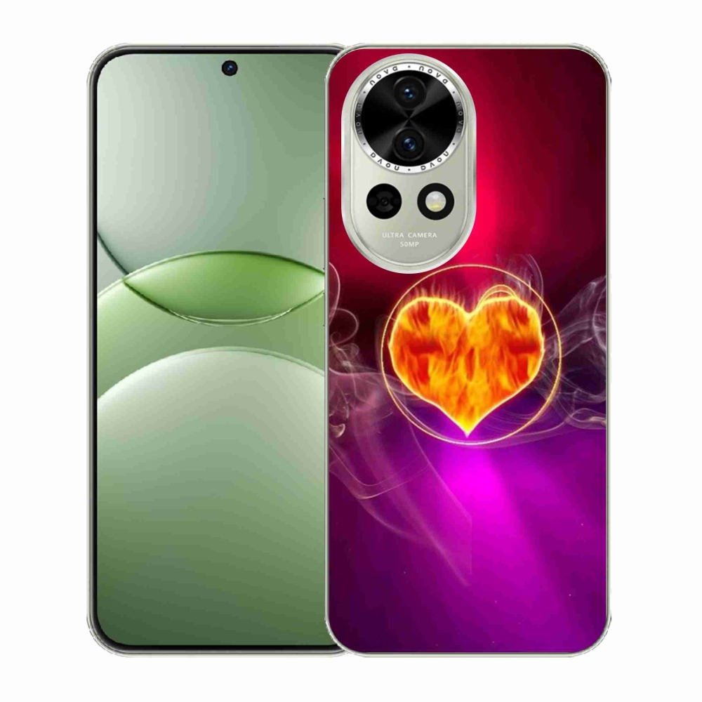 Gél borítás mmCase a Huawei Nova 13 5G-n - tüzes szív