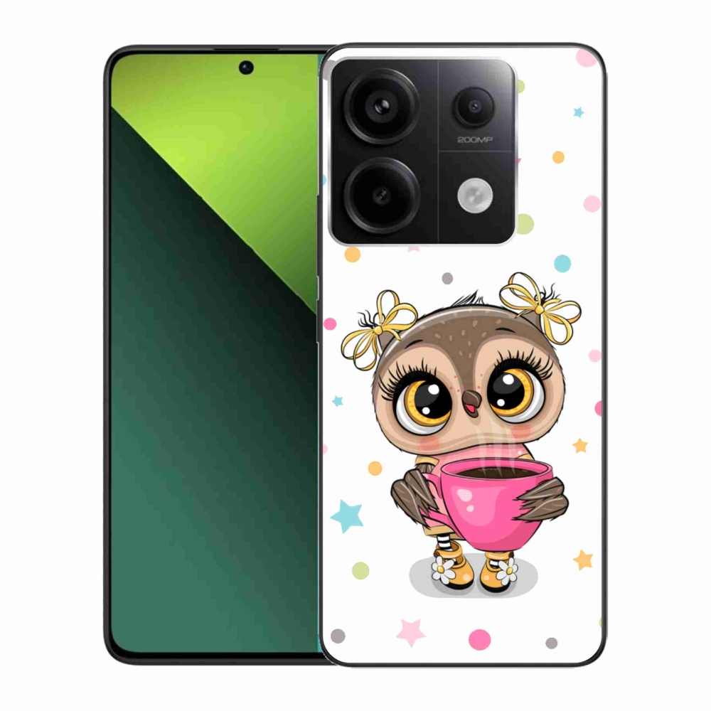 Gél borítás mmCase a Xiaomi Redmi Note 13 Pro 5G/Poco X6 5G számára - rajzfilm bagoly
