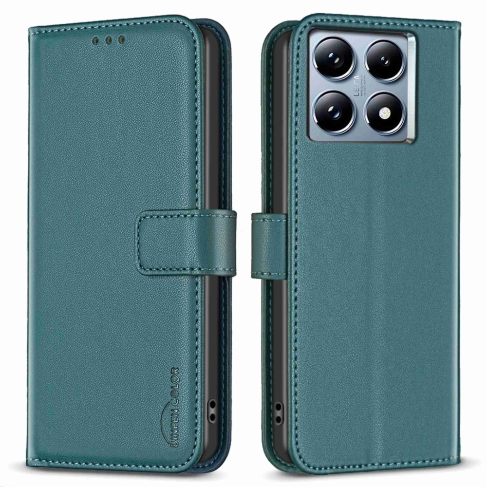 BNF könyvtáska Xiaomi 14T Pro-hoz - zöld