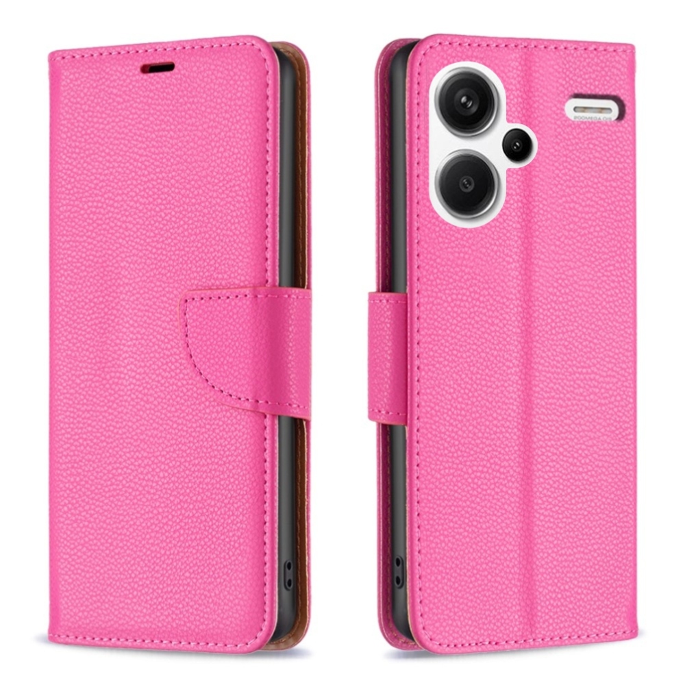 tok könyv tok Xiaomi Redmi Note 13 Pro+ 5G - rózsaszínű
