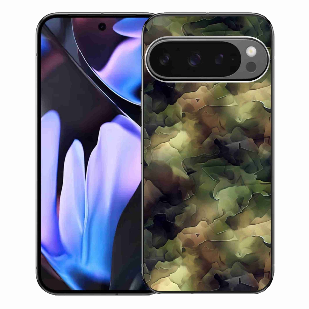Zselés borítás mmCase a Google Pixel 9 Pro XL-hez - terepszínű minta 10