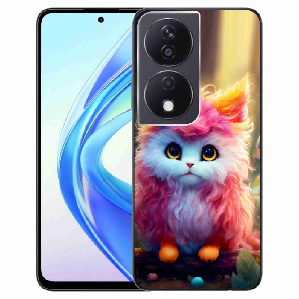 Gél védőhuzat mmCase a Honor X7b/Honor 90 Smart készülékhez - aranyos cica 5