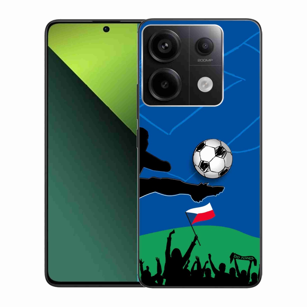 Gél borítás mmCase a Xiaomi Redmi Note 13 Pro 5G/Poco X6 5G - futballszurkolók számára