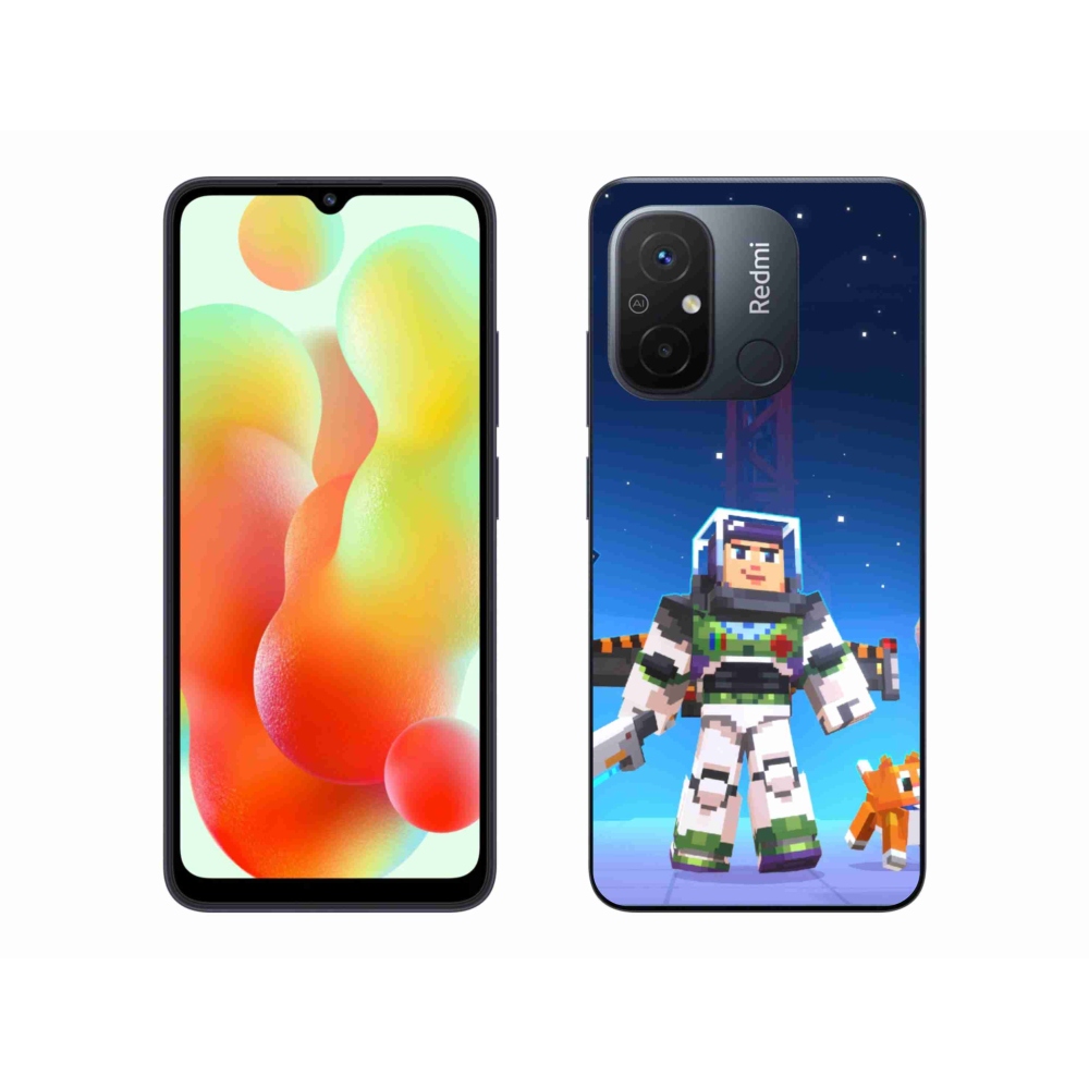 Gél borítás mmCase a Xiaomi Redmi 12C-hez - minecraft 2