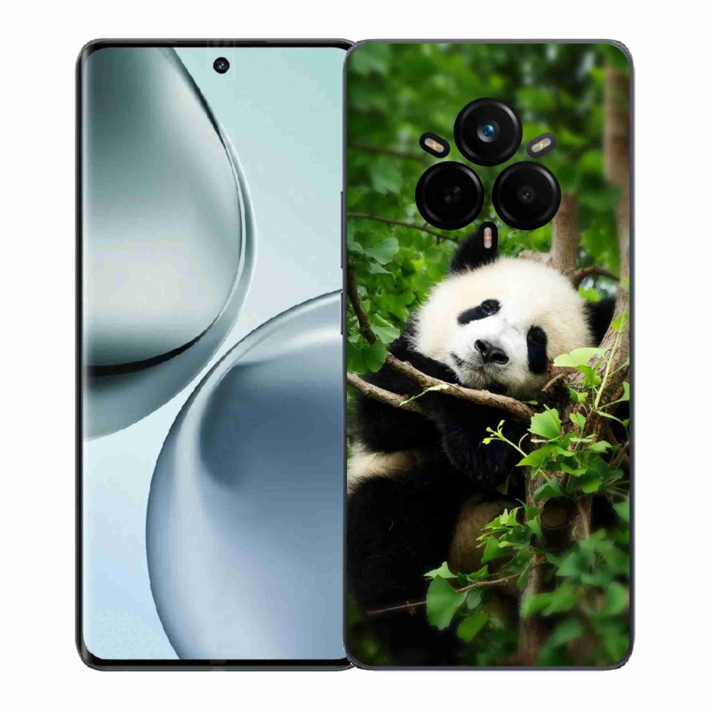 Gél borítás mmCase a Realme 14 Pro+ 5G számára - panda