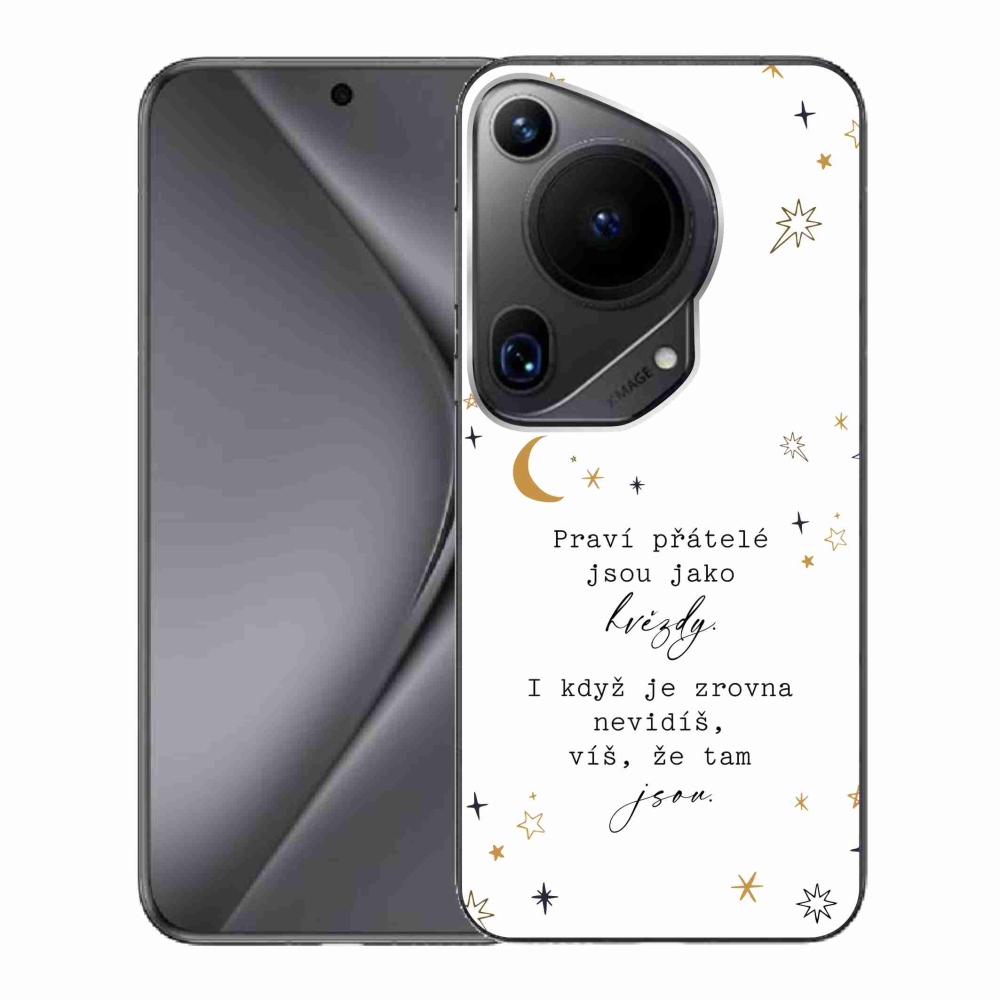 Gél borító mmCase a Huawei Pura 70 Ultra - idézem 6 fehér háttérrel