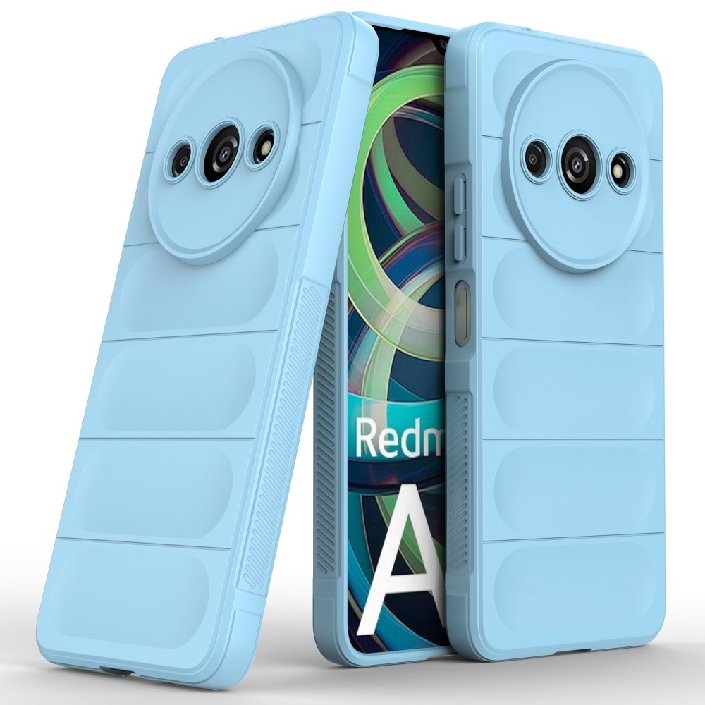 Rugg tartós zselés tok Xiaomi Redmi A3-hoz - világoskék színű