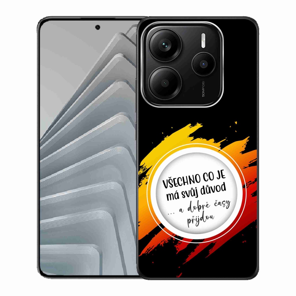 Gél borítás mmCase a Xiaomi Redmi Note 14 5G - Legendák februárban kék háttérrel