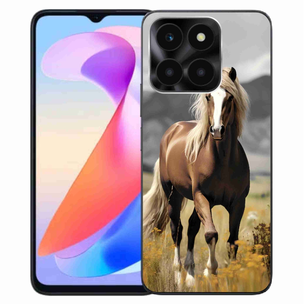 Zselés borítás mmCase a Honor X6a készülékhez - barna ló 1
