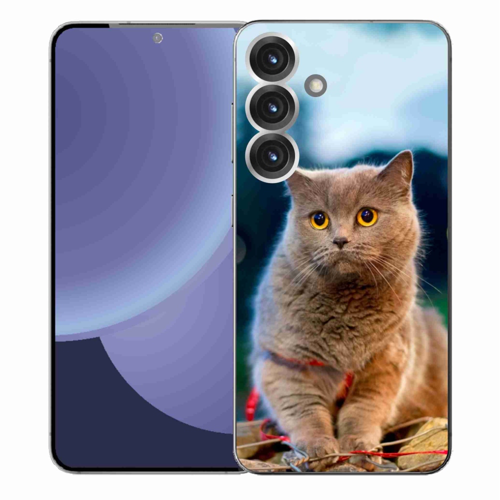 Gél védőhuzat mmCase Samsung Galaxy S25+ - brit kék 2