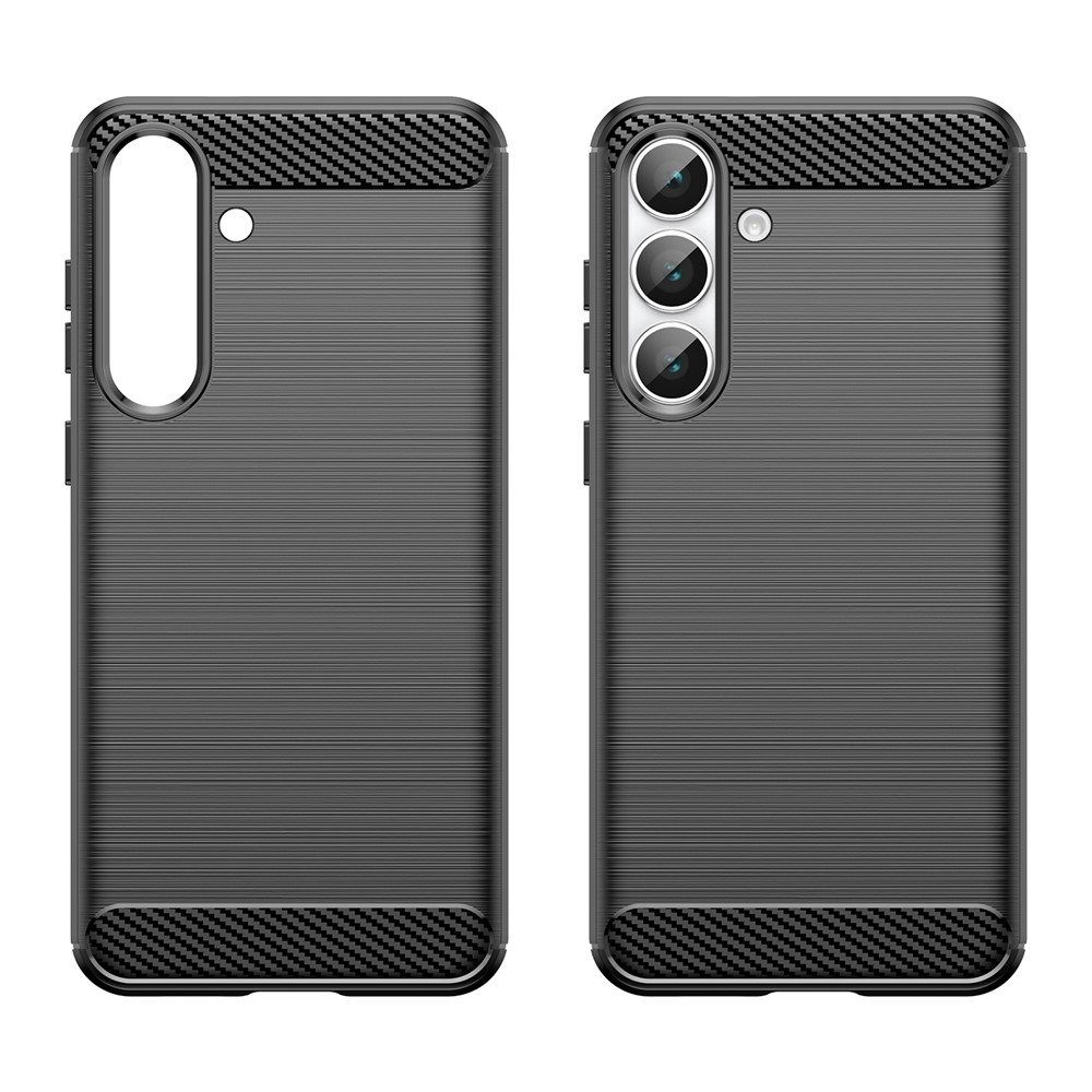 Szénálló zselés tok Samsung Galaxy S25 FE készülékhez - fekete