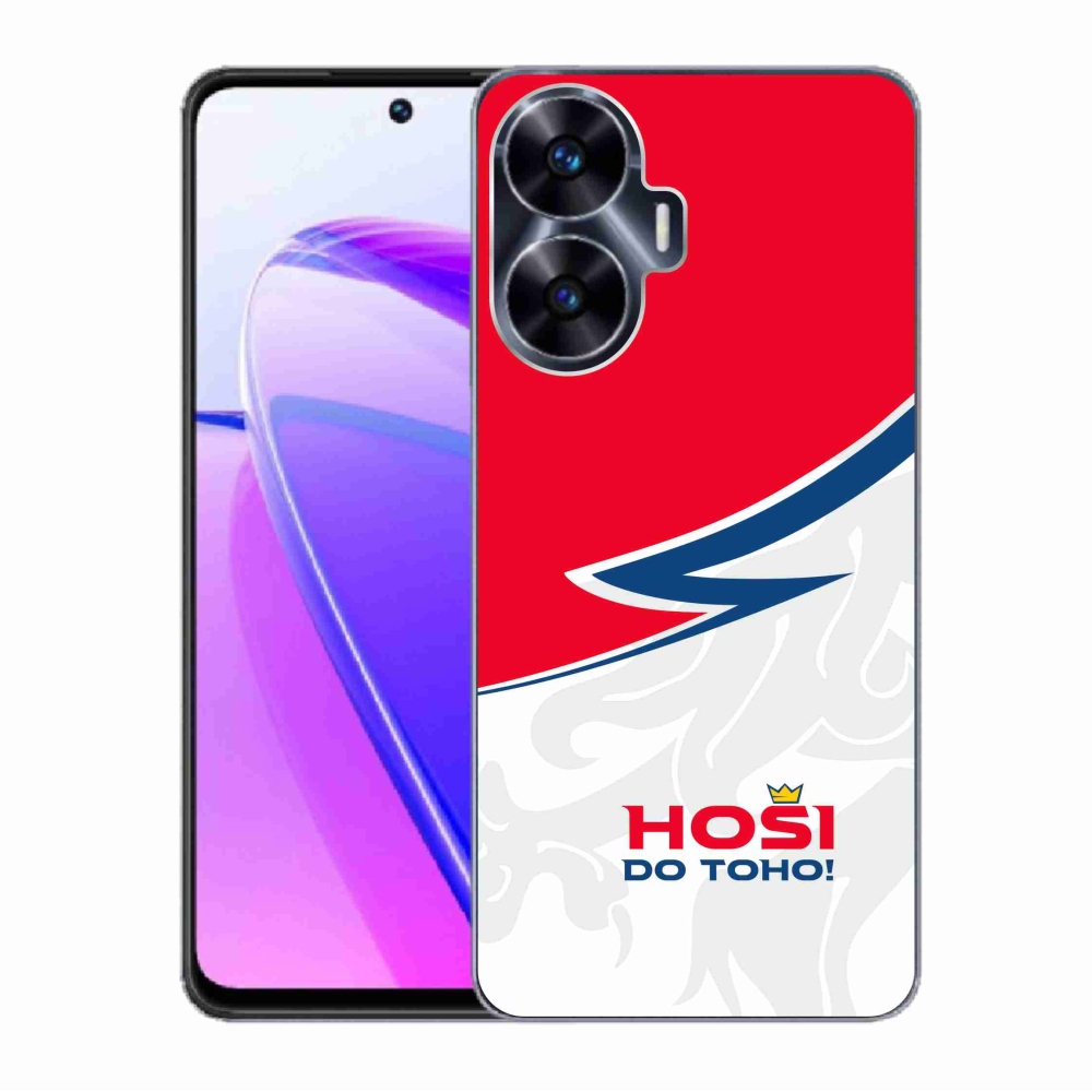 Zselés borítás mmCase a Realme C55 készülékhez - fiúk, gyerünk!