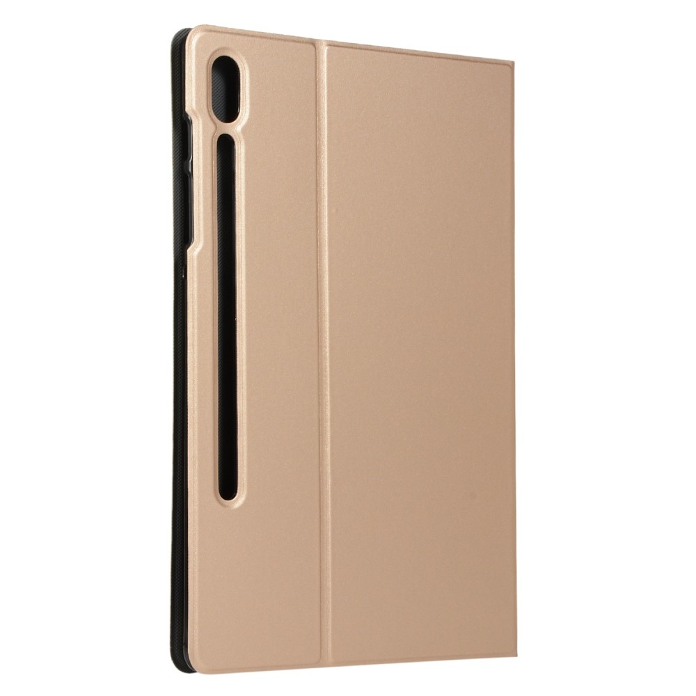 Fedélzáró tok Lenovo Tab P12 Pro táblagéphez - arany színű