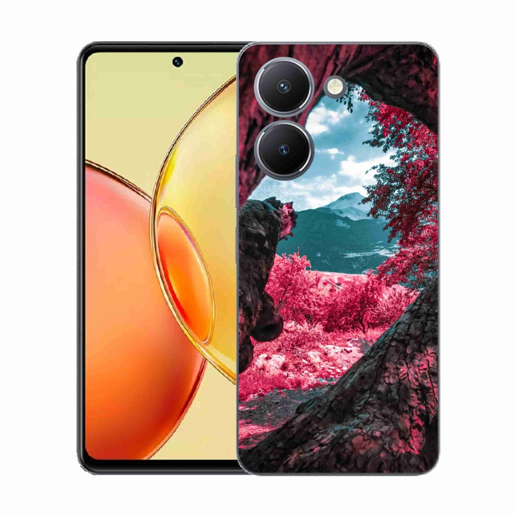 Gél borítás mmCase a Vivo Y36-hoz - hegyi kilátás