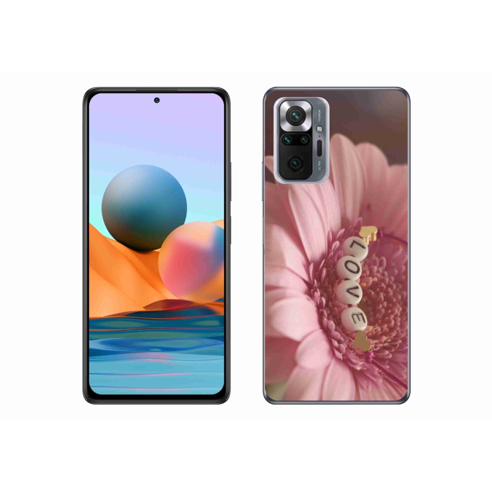 Gél borítás mmCase a Xiaomi Redmi Note 10 Pro számára - függő szerelem